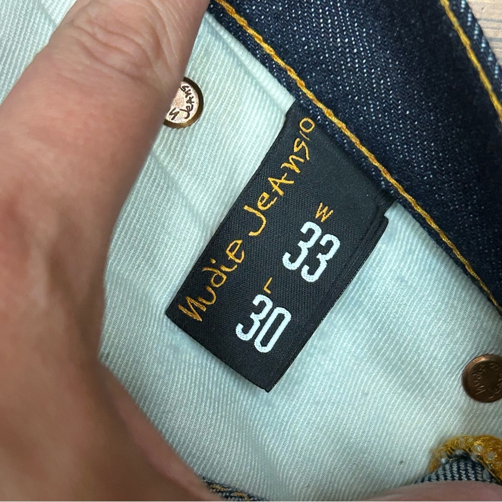 Men’s Nudie Jeans (Style: Thin Finn) Discontued style- organic cotton jeans - Picture 7 of 9
